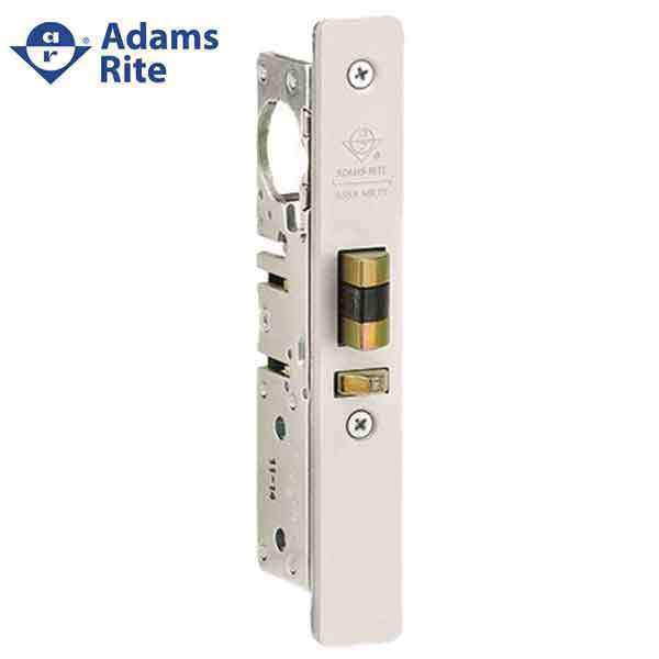 Adams Rite - 4511 -  Standard Duty Deadlatch - 31/32" Backset - LH /RHR - Mortised  2-5/8"  - FLT/ST - Radial Faceplate - Aluminum - Metal Door - UHS Hardware