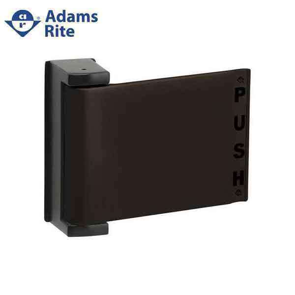 Adams Rite - 4590 - Deadlatch Paddle Handle -  Push to Left -  1-3/4" Door - Dark Bronze Anodized  - for  4300/4500/4900 Deadlatches - UHS Hardware