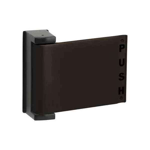 Adams Rite - 4590 - Deadlatch Paddle Handle -  Push to Left -  1-3/4" Door - Dark Bronze Anodized  - for  4300/4500/4900 Deadlatches - UHS Hardware