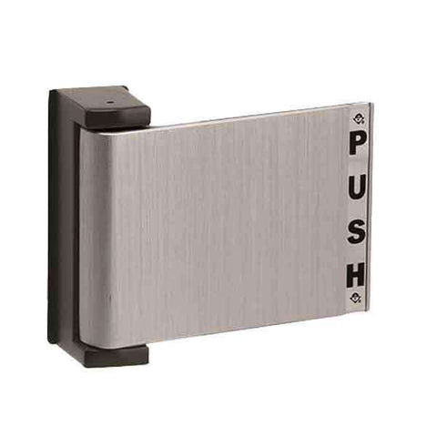 Adams Rite - 4590 - Deadlatch Paddle Handle -  Push to Left -  1-3/4" Door - Aluminum Anodized - for  4300/4500/4900 Deadlatches - UHS Hardware