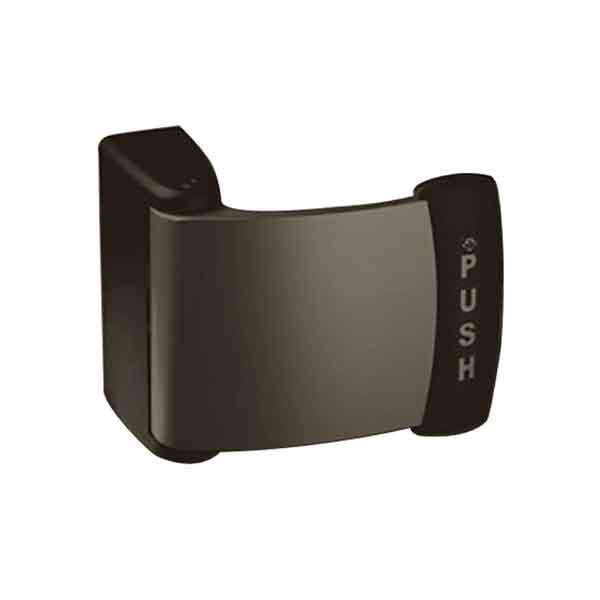 Adams Rite - 4591 - Deadlatch Paddle Handle -  Push to Left -  1-3/4"  Door - Dark Bronze Anodized - UHS Hardware