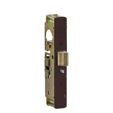 Adams Rite - 4900 - Heavy Duty Deadlatch - 1-1/8" Backset -  LH or RHR - 2-5/8" Mortised -  Flat/Standard Jamb - Dark Bronze - Metal Door - UHS Hardware