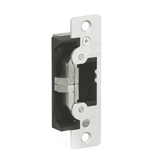 Adams Rite - 7400 - Electric Strike for Adams Rite or Deadlatches or Cylindrical Locks - 1/2" to 5/8" Latchbolt  - Aluminum Anodized - Fail Safe/Fail Secure - 1-1/4" x 4-7/8" - Flat Radius Plate - 12/24 VDC - UHS Hardware