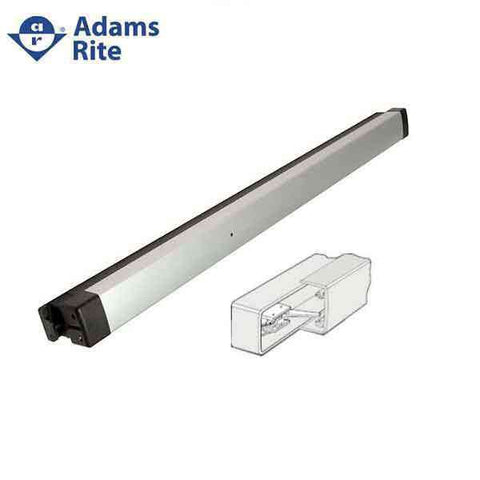Adams Rite - 8099 - Narrow Stile  -  Electrified Surface Exit Device  - Dummy Function - (M1) Monitor Switch - 36" - Anodized Aluminum - UHS Hardware