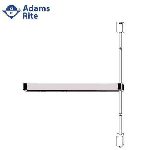 Adams Rite - 8200MLR - Narrow Stile  - Surface Vertical Rod Exit Device - 36" - US32D - Stainless Steel
