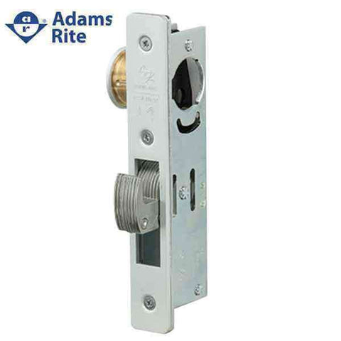 Adams Rite - MS Deadlock - MS1850S-25X - 31/32"  Backset - ANSI Size - Hook Bolt - Flat Faceplate -  Aluminum  - Metal Door - UHS Hardware