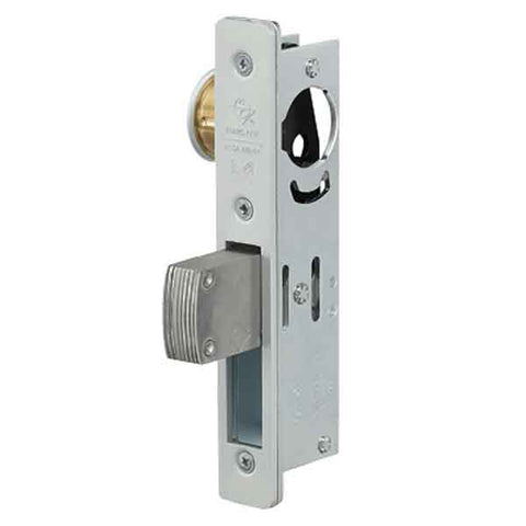 Adams Rite - MS Deadlock - MS1851S - 31/32" Backset - ANSI Size - Straight Bolt - Radial Faceplate -  Aluminum  - Metal Door - UHS Hardware