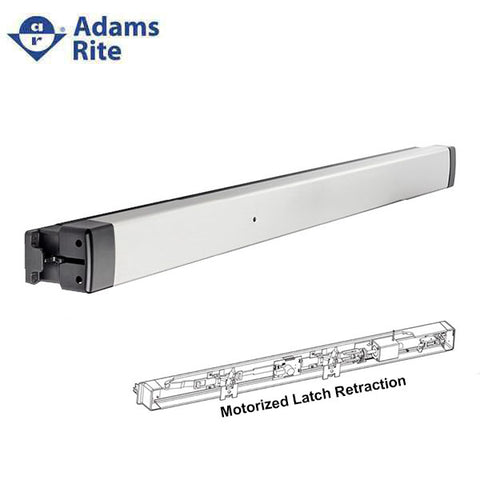 Adams Rite - 8801MLR - Narrow Stile - Rim Exit Device - 36"/48" - Anodized  Aluminum -  Motor Latch Retraction (MLR)