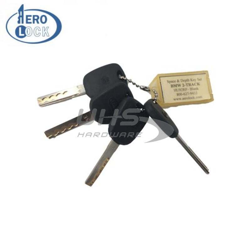 Aerolock BMW 2-Track HU92 Space & Depth Keys (BMW6) - UHS Hardware