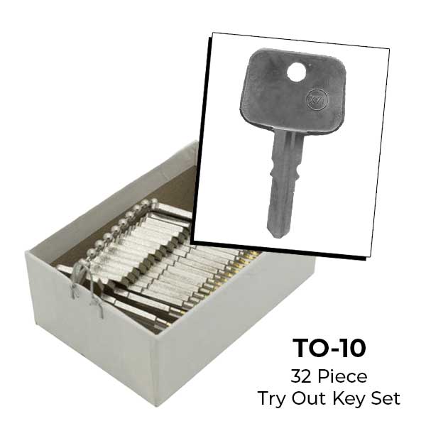AeroLock - X71 - Honda - All Door Locks Try-Out Set - 32 Keys - UHS Hardware