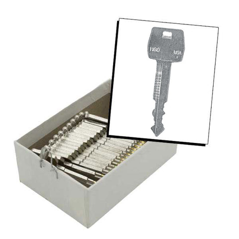 AeroLock - TO-56 - Ford 1991+ - Door Locks Try-Out Key Set - H60 - 109 Keys - UHS Hardware