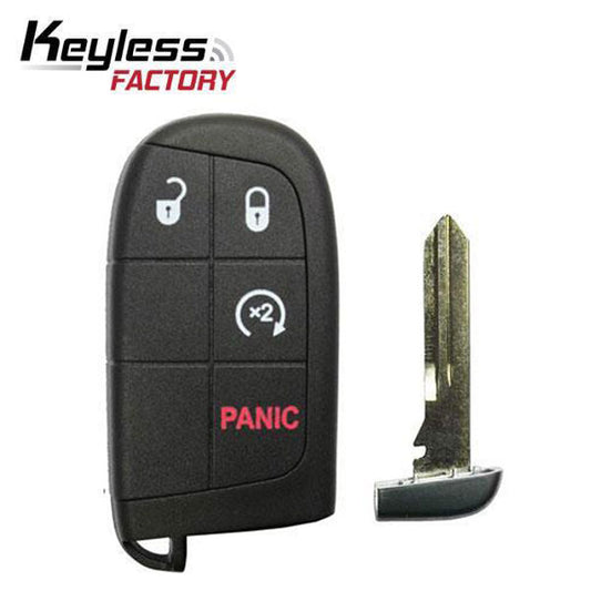 2011-2020 Dodge Chrysler / 4-Button Smart Key / PN: 68066350 AD / M3N-40821302 (AFM-RSK-DDG-302-4B) - UHS Hardware