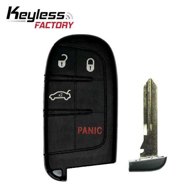 2011-2020 Dodge Chrysler / 4-Button Smart Key / PN: 68051387AD / M3N40821302 (RSK-DDG-302-4A) - UHS Hardware