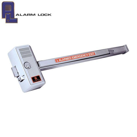SirenLock Model 700 - Panic Bar / Exit Device - US28 Silver Finish (Alarm Lock) - UHS Hardware