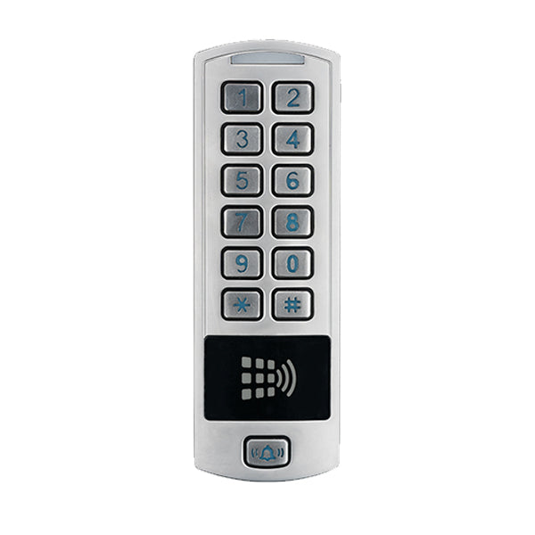 Code Locks - AL03-DX-VR - A3 Door Controllers - RFID Vandal Resistant Standalone Door Controller - Silver Grey - UHS Hardware