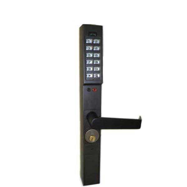 Alarm Lock Trilogy - DL1300 - Narrow Stile Keypad Lever Lock w/ Audit Trail - 10B - Duronodic Bronze - Grade 1 - UHS Hardware