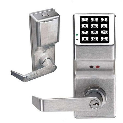 Trilogy DL4100 - Digital Lever Lock w/ Audit Trail & Privacy Feature - Satin Chrome - 26D  (Alarm Lock) - UHS Hardware