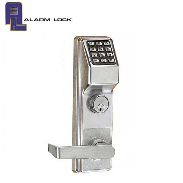 Alarm Lock Trilogy - DL2700CRR - LH - Keypad Mortise Lever Set - 26D - Satin Chrome - Grade 1 - UHS Hardware