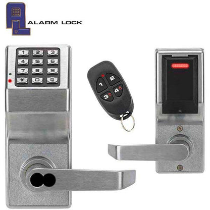 Alarm Lock Trilogy - DL2700LD - Access Control Lever Set - Remote Release FOB & Classroom Lockdown - IC Prep for Best/Falcon/Arrow - Satin Chrome - UHS Hardware