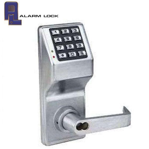 Alarm Lock Trilogy - DL2700IC - Keypad Lever Lock - LFIC Prepped for Schlage - 26D - Satin Chrome - Grade 1 - UHS Hardware