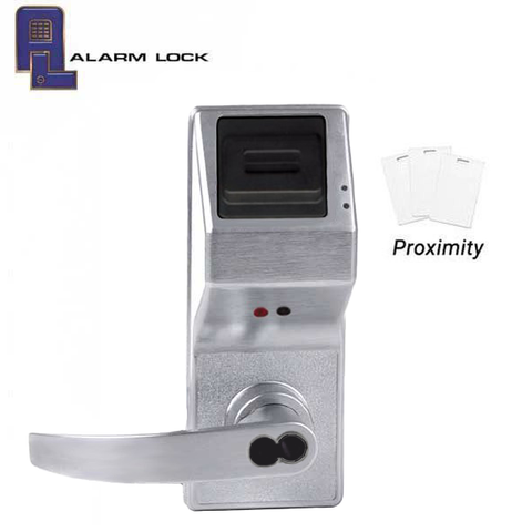 Alarm Lock Trilogy - PDL3075IC - Digital PROX Keypad Lever Set w/ Audit Trail - Regal Lever - IC Core - Grade 1 - Satin Chrome - UHS Hardware