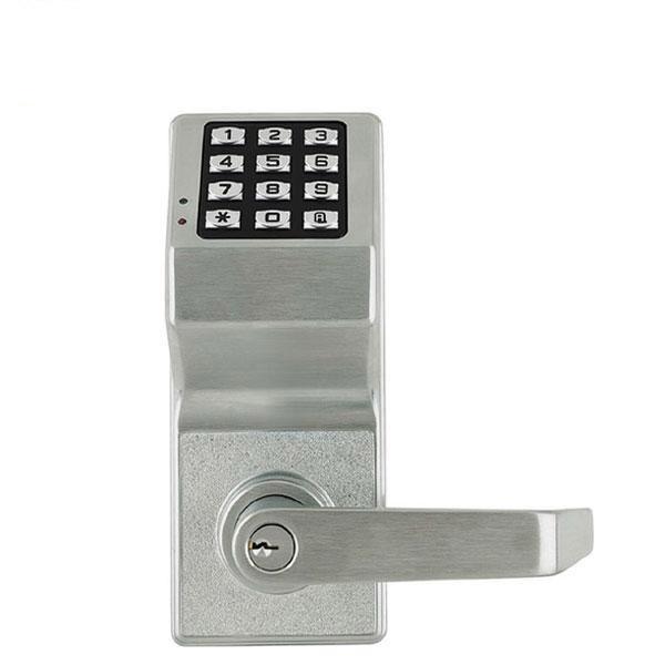 Trilogy DL6100 - Digital Networx Lever Lock w/ Wireless & Ethernet Feature - Satin Chrome - 26D (Alarm Lock) - UHS Hardware