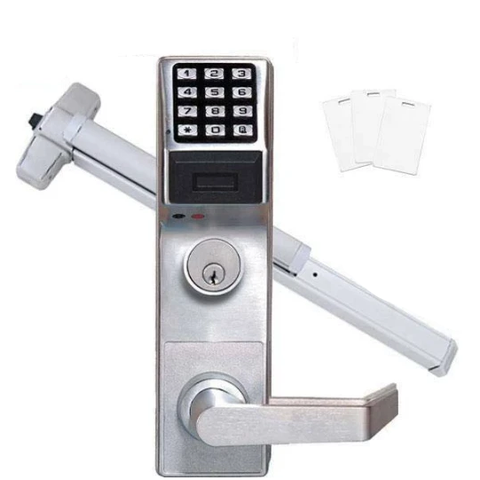 Trilogy ETPDLS1G PROX Keypad Digital Lock w/ Panic Exit Bar M9900 / w/ Audit Trail / 26D (Alarm Lock) - UHS Hardware