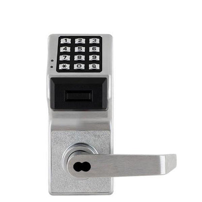 Alarm Lock Trilogy - PDL6100 - Digital PROX Lever Set - Networx - Wireless & Ethernet Feature - SFIC - 26D - Satin Chrome