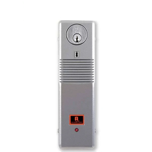 Alarm Lock PG21-MS Narrow Stile Surface Mount Door Alarm -  Metallic Silver - UHS Hardware
