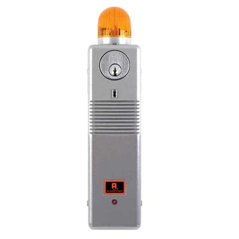 Alarm Lock - PG21-MSS - Advanced Door Alarm with Strobe - Metallic Silver - UHS Hardware