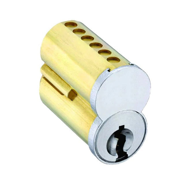 Arrow - 100CRP-UCXTC - Small-Format IC Core SFIC - 6 Pins - No Logo - Best TC - Uncombinated - Satin Chrome - UHS Hardware