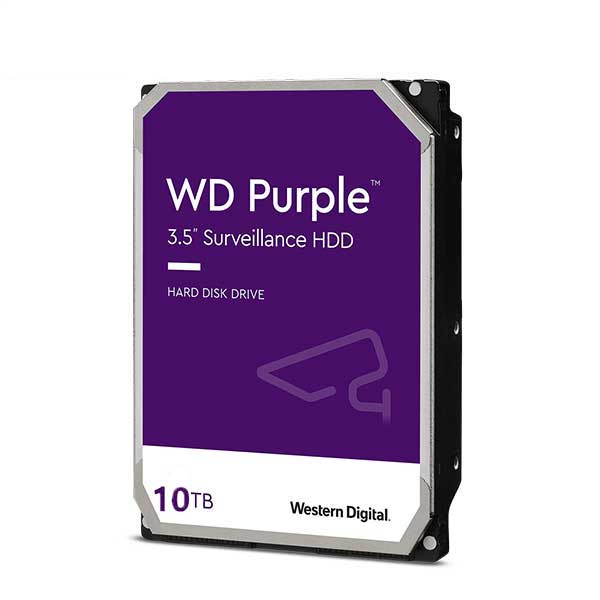 Western Digital / Surveillance Hard Drive / 10 TB / WD101PURP - - UHS Hardware