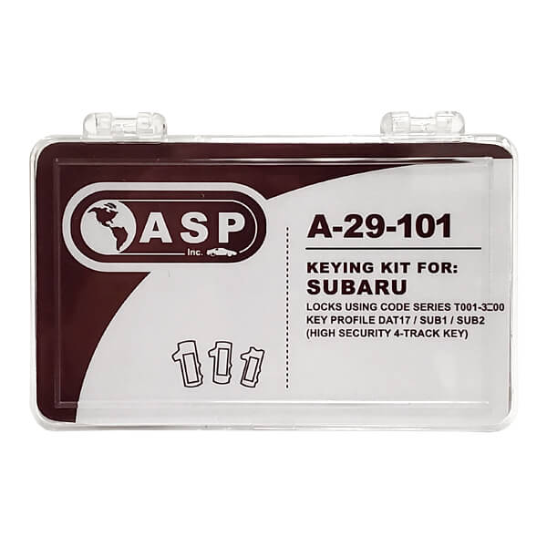 2009-2014 Subaru / DAT17 / Keying Tumbler Kit / A-29-101 (ASP) - UHS Hardware
