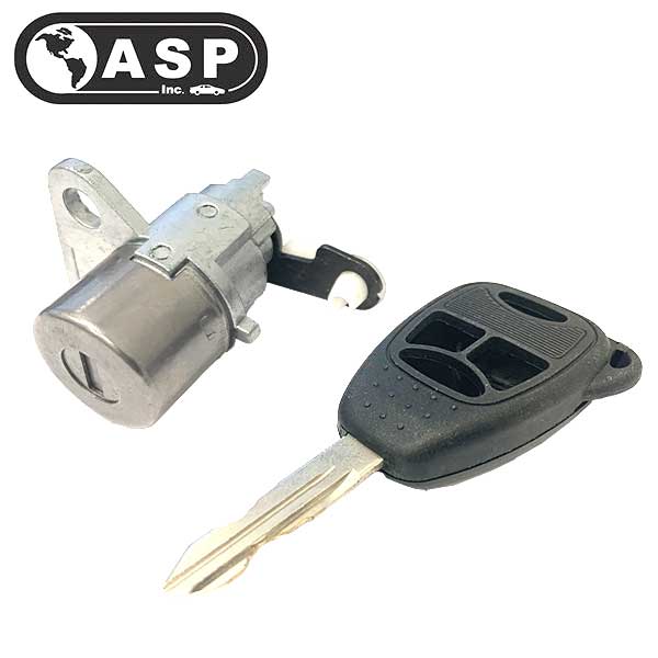 2005-2017 Chrysler Dodge Jeep / Y160 / LH Driver Door Lock Cylinder / Coded / D-44-027 (ASP) - UHS Hardware