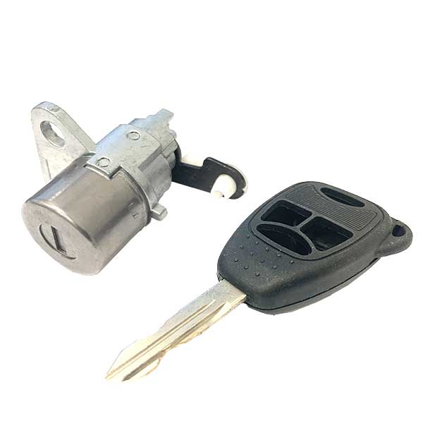 2005-2017 Chrysler Dodge Jeep / Y160 / LH Driver Door Lock Cylinder / Coded / D-44-027 (ASP) - UHS Hardware