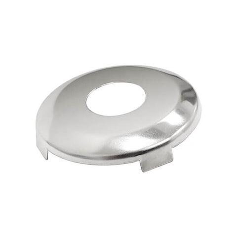 1995-2012 Ford / H75 / 8 Cut / Face Cap for Door Lock / Chrome / P-42-266 (ASP) (8-Pack) - UHS Hardware