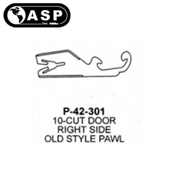 1987-1994 Ford / H54 / 10 Cut / Right Pawl for Passenger Door Lock / P-42-301 (ASP) - UHS Hardware