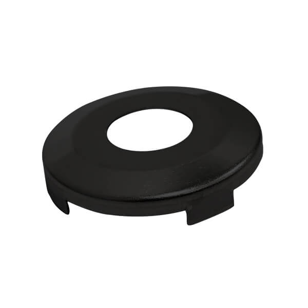 1993-2006 Chrysler Dodge Jeep / Y155 Y160 / Face Cap for Door Lock / Black / P-44-202 (ASP) (5-Pack) - UHS Hardware