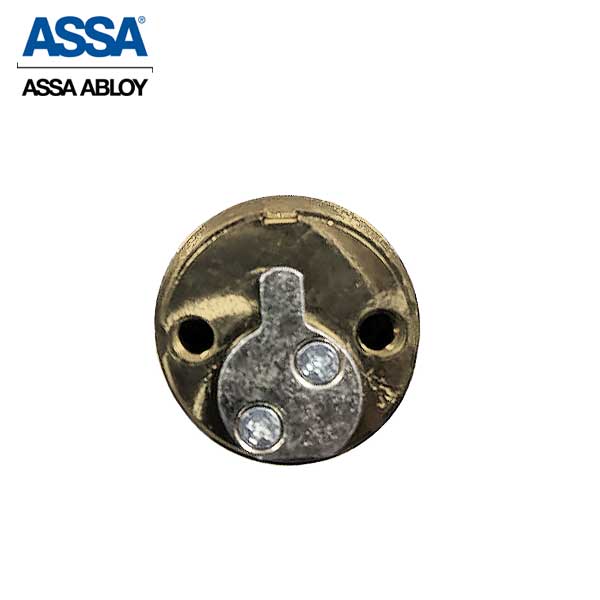 ASSA - MAX+ / Maximum + Security Restricted Mortise Cylinder - 1-1/8" - 605 - Bright Brass - UHS Hardware