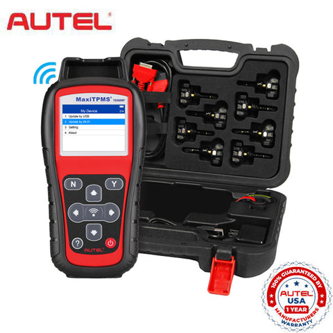 Autel - MaxiTPMS - TS508WFK-1 - TPMS Diagnostic & Service Tool Kit - Includes 8 x 1-Sensors (US & Puerto Rico Version)