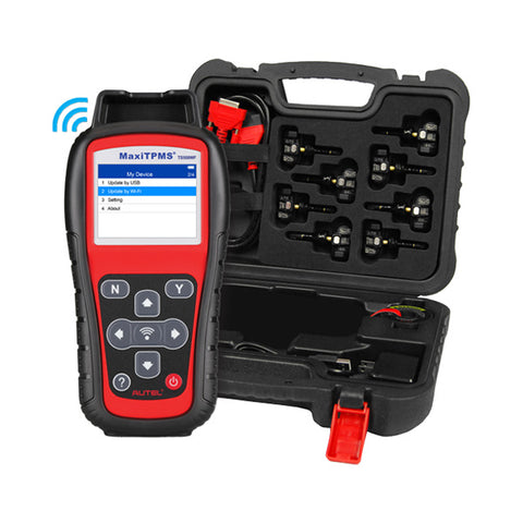 Autel - MaxiTPMS - TS508WFK-1 - TPMS Diagnostic & Service Tool Kit - Includes 8 x 1-Sensors (US & Puerto Rico Version)