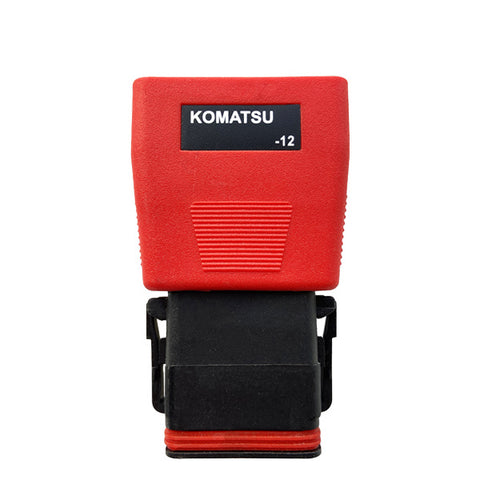 Autel - Komatsu 12-pin Adapter for use with Autel Diagnostic Machines - Komatsu Engines