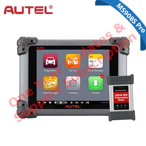 Autel - MaxiSYS MS908S Pro - Advanced Smart Diagnostic Tool - Updates & Support Sub - 1 YEAR - UHS Hardware
