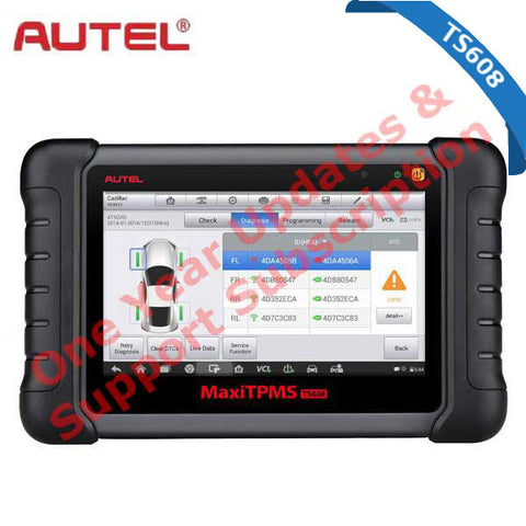 Autel - Maxisys TS608 - Advanced Smart Diagnostic Tool - Updates & Support Sub - 1 YEAR - UHS Hardware