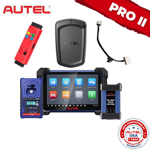 Autel IM608 Pro II + G-BOX3 Adapter + APB112 Emulator + Toyota Lexus New System Bypass Cable (Autel USA)