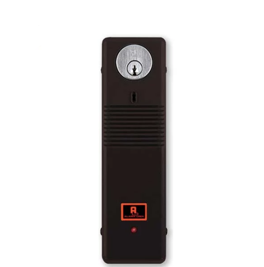 Alarm Lock PG21-MB Narrow Stile Surface Mount Door Alarm - Metallic Bronze - UHS Hardware