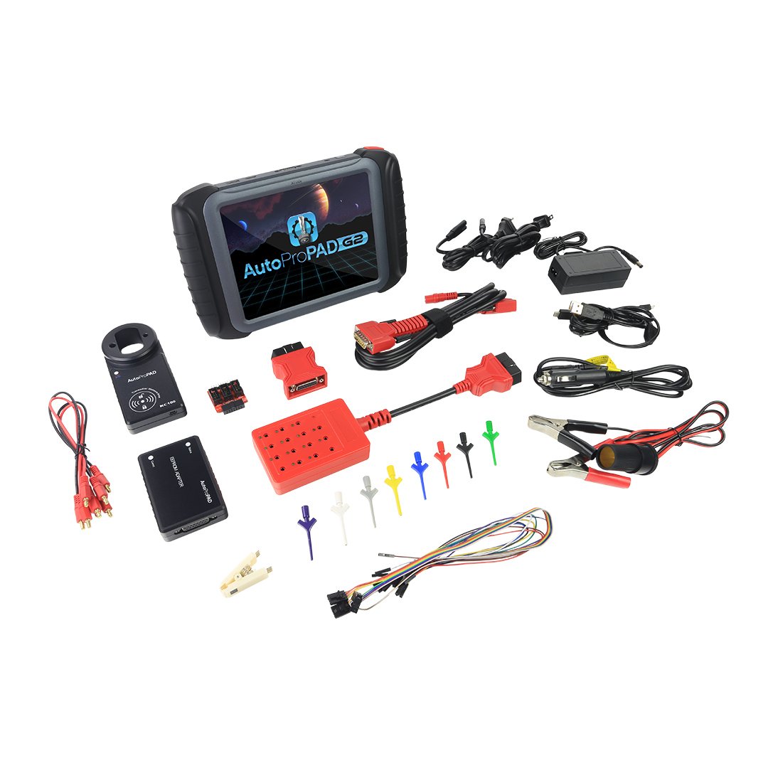 Xtool - G2-M10 - AutoProPad G2 Bundle - FREE SEC-M10 - Automotive Key Programmer & Manual Key Cutting Machine - UHS Hardware