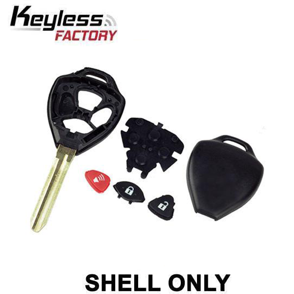 2005-2014 Toyota Scion / 3-Button Remote Head Key SHELL / TR47 / HYQ12BBY, HYQ12BDC, GQ4-29T (RHS-TOY-1087-3) - UHS Hardware