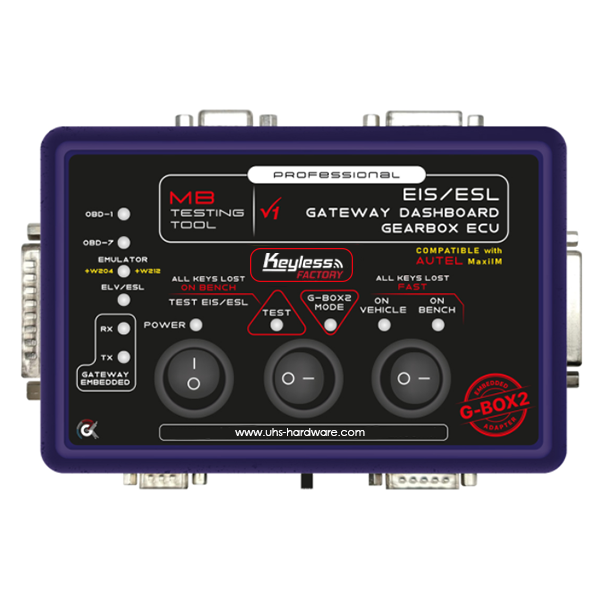 GK-4000 - Mercedes Benz  Full MB EIS / ESL  ECU TCU ISM Gateway Dashboard Testing Tool & All Cables - Compatible with AUTEL MaxilM (Keyless Factory) - UHS Hardware