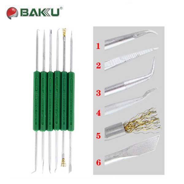 BAKU - BK120 - 6-Piece Soldering Tool Set - UHS Hardware